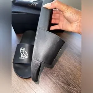 LAST PAIR❗️?OVO Drake Owl Slides OVO | Shoes | Last Pairovo Drake Owl Slides | Poshmark main image 2